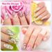 10 Rolls Marble Nail Foil Transfer Sticker Set - DIY Nail Decoration for Women & Girls - 10 Styles (Novel Marble Design) - Buy Online on GoSupps.com