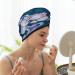 Bright Colorful Iris Flowers Microfiber Hair Towel - Soft Super Absorbent Quick Dry Hair Wrap for Long Curly & Thick Hair - Buy Online on GoSupps.com