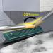 2 in 1 Floor Brush Scrubber with Long Handle Grout Brush Scrape Stiff Bristle Cleaning Scrub Brush with Squeegee 120 Rotating Tile Brush for Cleaning Bathroom Glass Patio Kitchen -Green - Buy Online on GoSupps.com