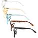 Eyekepper 5 Pack Blue Light Blocking Reading Glasses +2.50 Computer Readers - 5 Pairs - Buy Online on GoSupps.com