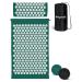Lifegoods acupressure mat with pillow - battery mat - battery compress tower+ - acupressure mat - acupuncture mat - massage mat - back - sting mat - facirma - nail mat - AcuPressure mat green & white