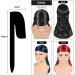 Furwabo Silky Durags & Wave Brush Kit Unisex Night Sleep Hat for 360 540 720 Waves - Blue - Buy Online on GoSupps.com