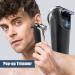 Buy S.T. Friends Electric Razor for Men - Waterproof Rechargeable Shaver with LED Display & Pop-up Trimmer | 3 Extra Replacement Blades - International Shipping Available - Buy Online on GoSupps.com