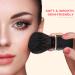 Travel Size Retractable Kabuki Brush with Cover - Portable Mini Face Makeup Brush for Flawless Powder and Blush On The Go - Buy Online on GoSupps.com