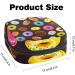 Delicious Women s Binding Pocket with Donut Chocolate Pattern | Large Menstrual Cup Zipper Bag | Period Inserts & Tampons for Girls & Women | Multicolored 04 - Buy Online on GoSupps.com