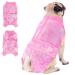 Eyein Dog Surgery Recovery Suit Dog Surgical Bodysuit Abdominal Wound Protector Preventing Licking Spay Shirt for Female Male Dog After Surgery Onesie with Zipper Dog Cone E-Collar Alternative(XXL) XX-Large Tie-dye pink