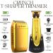Supreme Trimmer 2-in-1 T-Shaper & Crunch Foil Shaver | STF602 Electric Razor & ST5200 Beard Trimmer | Gold Shaver Combo for Professional Haircuts - Buy Online on GoSupps.com