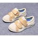 Men's Diabetic Edema Shoes | Wide Width Walking Sneakers with Adjustable Closure for Swollen Feet - Size 9 Khaki - Buy Online on GoSupps.com