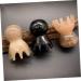 PartyKindom Handmade Yak Horn Octopus Massage Comb Tool - Natural Horn Massager for Relaxation - Buy Online on GoSupps.com