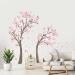 Decalmile Large Cherry Blossom Tree Wall Decals - Pink Flower Branch Stickers for Living Room, Bedroom & Nursery Decor - Tree Height 151cm - Buy Online on GoSupps.com
