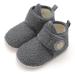 JIASUQI Baby Boys Girls Booties Toddler Soft Winter Boots House Slippers Infant Warm Socks Anti Skid Newborn Crib Shoes 0-6 Months Dgrey