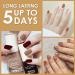 Nail Polish Set 6Pcs Autumn Winter Nail Varnish Quick Dry & Long Lasting Red Brown Series Nail Gel Non-Toxic Water Based Nail Polish Gel for Women Girls DIY Nail Art at Home - No Need Bake - Buy Online on GoSupps.com