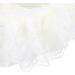 White Wedding Flower Basket Easy Carry Lightweight Wedding Flower Girl Basket for Photography - Buy Online on GoSupps.com