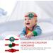 Lurrose 3pcs Baby Girls Floral Headbands | Christmas Santa Cloth Hair Bands for Newborns, Infants, Toddlers | Kids Hair Accessories - Red - Buy Online on GoSupps.com