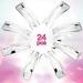 24 Silver Double Grip Hair Clips - Metal Snap Hair Barrettes | Salon Supplies - Buy Online on GoSupps.com