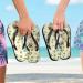 Mnsruu Dog Paw Print Flip Flops | Stylish Home Hotel & Spa Footwear | XS for Men & Women - Perfect for Travel - Buy Online on GoSupps.com