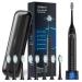Operan Electric Toothbrush for Adults and Kids Sonic Rechargeable Toothbrush with 5 Modes 2-Min Smart Timer IPX7 Waterproof 40,000 VPM Motor with 8 Brush Heads & Travel Case (Black)