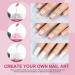 PEACECOLOR Poly Nail Gel and 3 Colors Poly Extension U-V Gel for Nails Pink Light White U-V Gel with 30ml Nail Slip Solution Gel for Nails Builder - Buy Online on GoSupps.com