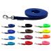 Track leash for dogs Biothane dog leash medium / large dogs width 16mm / 3m / 5m / 10m / 15m (5m without hand loop navy blau) 5m without hand loop navy blau