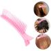 FRCOLOR Hair Salon Clip Salon Clips Nonslip Hair Clips Hair Styling Tools Haircut Clips Styling Hair Clips Hairdressing Hairpin Parting Comb Clips Grip Clips for Hair Sectioning Bill Clips 14.20X3.00X2.30CM Pink - Buy Online on GoSupps.com