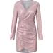 Women's 2024 Summer Sleeveless V Neck Ruffle Tiered Layered Swing Sundresses Casual Floral Lace Short Skater Dress 3670-zayeh-pink-2 L - Buy Online on GoSupps.com
