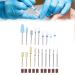 Nail Grinding Tip 2.35mm - High Wear Resistant Nail Art Drill Bit & 10 Sanding Bands for Beginners | Perfect Manicure Tools - Buy Online on GoSupps.com
