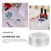 Lurrose Beeswax Candle Glass - 12th Aluminum Socket Container with Lid | Mini Storage Tealight Can | Round Metal Canister for Cosmetic & Candle Filling - Buy Online on GoSupps.com