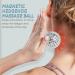 Buy Hedgehog Ball Massage Set | 2 Magnetic Acupressure Balls for Plantar Muscle Regeneration & Myofascial Relaxation - Silver - Buy Online on GoSupps.com