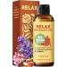 Kukka Relax Massage Oil for Massage Therapy - Spa Quality Warming Massage Oil - Body Oils for Women & Men - Infused with Lavender Oil Jojoba Oil Rose Geranium Oil & Vitamin E Oil - (3.38 fl oz) Relax 3.4 Ounce (Pack of 1)