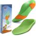 Ailaka Kids Orthotic Cushioning Arch Support Shoe Insoles Children Pu Foam Inserts for Flat feet Plantar Fasciitis Feet Heel Pain Relief Green 2-3.5 UK/EU 34-36 / CN 33-35 2-3.5 UK/33-35CN Green