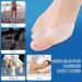 2 Pairs Gel Toe Separators - Bunion Pain Relief & Corrector for Men & Women | Comfortable Toe Spacers for Better Alignment - Buy Online on GoSupps.com