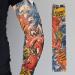 HOVEOX 12 Pcs Temporary Tattoo Sleeves Set for Men Women - Halloween Body Art Arm Stockings Protector Fake Tattoo - Pattern-1 - Buy Online on GoSupps.com