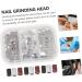 Pink Straws 1 Box sand circle nail sanding bands para u as Abrasive belt white nail tools manicure gravel grinding head girl Grinding head sander nail drill Accessories - Buy Online on GoSupps.com