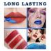 Meilury Lip Stain Set - 5 Colors Peel Off Mask Lip Gloss & Tattoo Tint Matte Lipstick for Long-Lasting Waterproof Stain - Women's Non-Stick Cup Lip Tint (5 Colors) - Buy Online on GoSupps.com