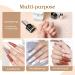Modelones 4 in 1 Nail Kit: Nail Glue Gel, Dehydrate Gel, Extension Gel Set for False/Acrylic Nails - Long Lasting, Curing Needed - Buy Online on GoSupps.com