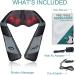 Nicwell Shiatsu Massager with Heat - Deep Kneading for Neck, Back, Shoulder, Foot, and Legs - Home, Car, Office - Relaxation and Pain Relief - Buy Online on GoSupps.com
