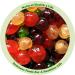 Natural Health 4 Life Cake Baking Ingredients Candied Mixed Colour (Dark Red Red Green and Gold) Glace Cherries 450 g in Recyclable Tub (1 Tub) - Buy Online on GoSupps.com