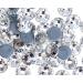 Jollin rhinestones glass with a flat back for attachment with adhesive Hotfix Crystal SS34 288PCs Hotfix Crystal SS34 288PCs