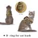 Tactical Cat Harness - Escape Proof Soft Mesh Pet Vest for Large Cats & Small Dogs - Adjustable and Comfortable - Khaki - Buy Online on GoSupps.com