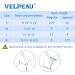VELPEAU Neck Brace - Foam Cervical Collar for Pain Relief - Comfort Blue Medium - Stabilizes Vertebrae - Sleep Support - Buy Online on GoSupps.com