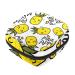 Sanitary Napkins Storage Bag Menstrual Cup Bag Girls Travel Large Capacity Makeup Sanitary Pads Organizer Pineapple Pattern