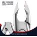 FVION Cuticle Trimmer | Professional Stainless Steel Cuticle Cutter (5mm) - Black - Buy Online on GoSupps.com