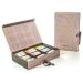 MERIDIANI Meridiani | Tea & Herbal Tea Gift Set | Route des Indes | 45 Tea Filters & Infusions Set 9 Different Flavors | Herbal Tea & Tea Gift Box - (105 Gr)