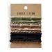 Soulvation Hair Tie Bracelets, Soft & Stylish, Gorgeous Dual-Use Bracelet AND Hair Tie, Prevents Hair Breakage, 12 pack (Tri Color)