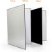 2 PCS A3 Light Reflector 3 in 1 Photography Cardboard - 17x12 Inch Size for Still Life and Food Photo Shooting - Black Silver White - 2 Pack - Buy Online on GoSupps.com