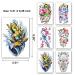 Kotbs 12 Sheets Sexy Full Arm Temporary Tattoos - Waterproof Floral Sleeves for Men, Women, and Girls - Buy Online on GoSupps.com
