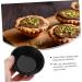 Zerodeko 8 Pcs Egg Tart Mold Circle Cake Pan Foil Pans Individual Muffin Tins for Airfryer Puto Cup Tartlets Dessert Cheesecake Practical Baking Molds Tart Dish Decorate Fudge Carbon Steel 8X8CMx2pcs - Buy Online on GoSupps.com