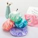 AmazerBath Shower Caps 4 Pack for Women | Reusable Waterproof EVA Hair Cap | Double Protection Layers | Medium Size (Green, Purple, Pinkish-orange, Blue) - Buy Online on GoSupps.com