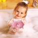 Baby Shower Ball Body Wash Balls - Sponge Shower Ball for Kids Highly Absorbent Scrubber Dryer Cleaning Tool for Dorm Travel Hotel Bathroom and Pink - Buy Online on GoSupps.com