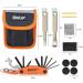 Portable Bike Repair Kit - 16-in-1 Multi Tool, Tire Levers, Pre-glued Patches, Metal Files - Mini Tool Bag Included - Buy Online on GoSupps.com